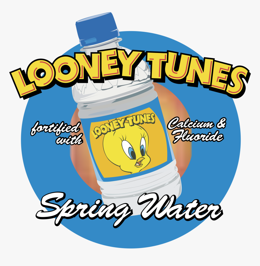 Looney Tunes Spring Water Logo Png Transparent - Looney Tunes, Png Download