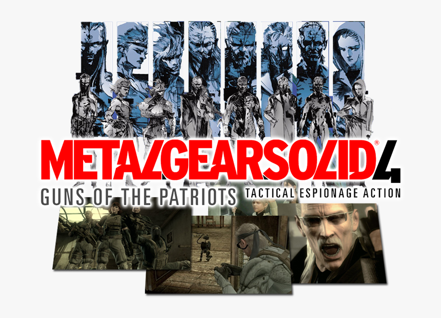 Metal Gear Solid 4, HD Png Download
