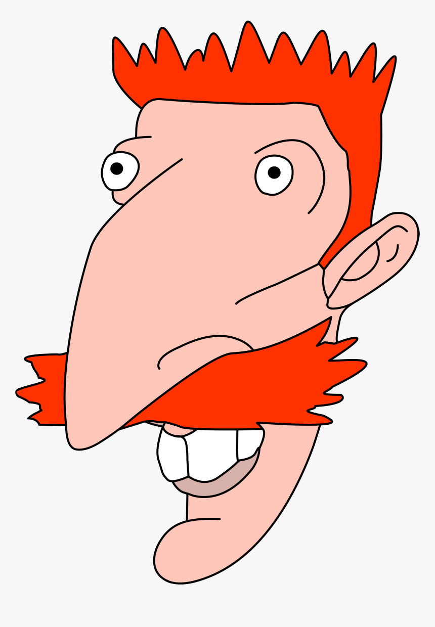Nigel Thornberry Eliza Thornberry T-shirt Face Nose - Nigel Thornberry Head Png, Transparent Png