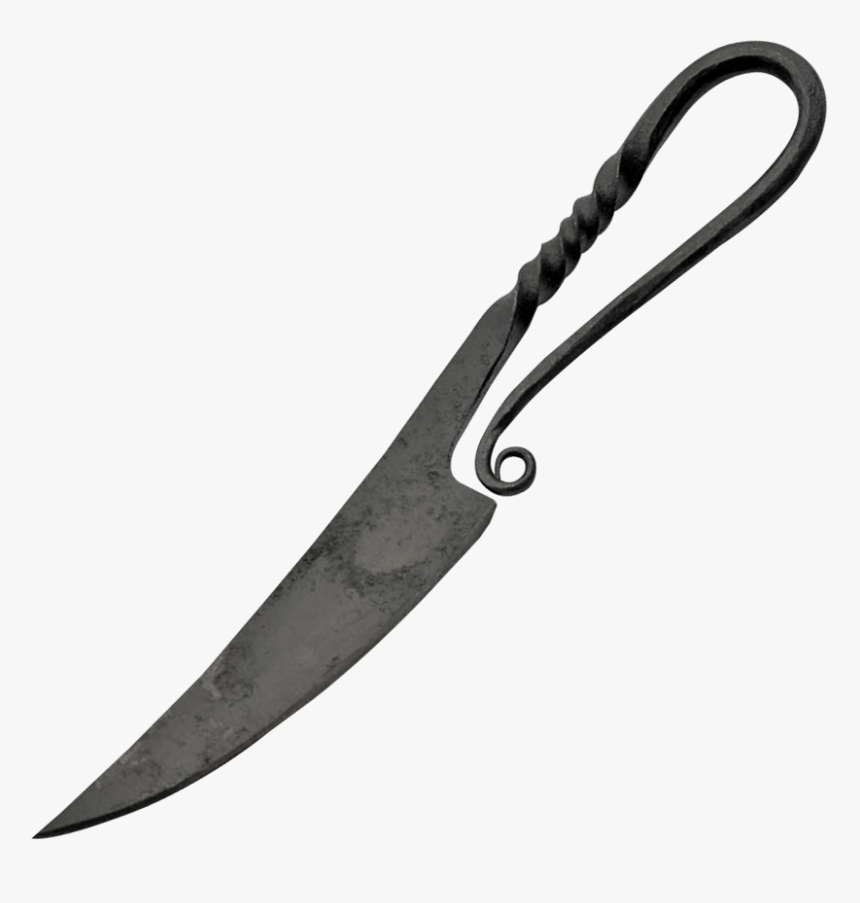 Small Spiral Feasting Knife - Medieval Knives, HD Png Download