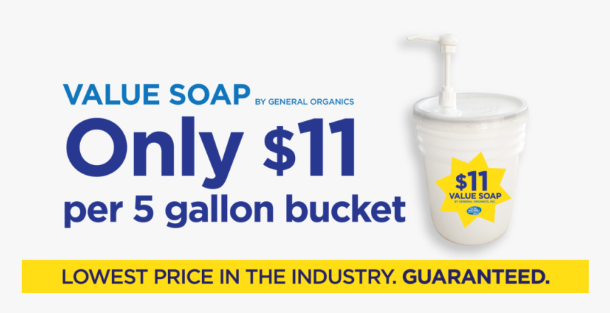 5 Gallon Bucket Laundry Detergent, HD Png Download