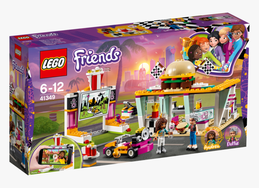 Drifting Diner Lego Friends, HD Png Download