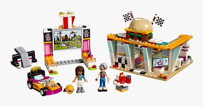 Lego Friends Drifting Diner, HD Png Download