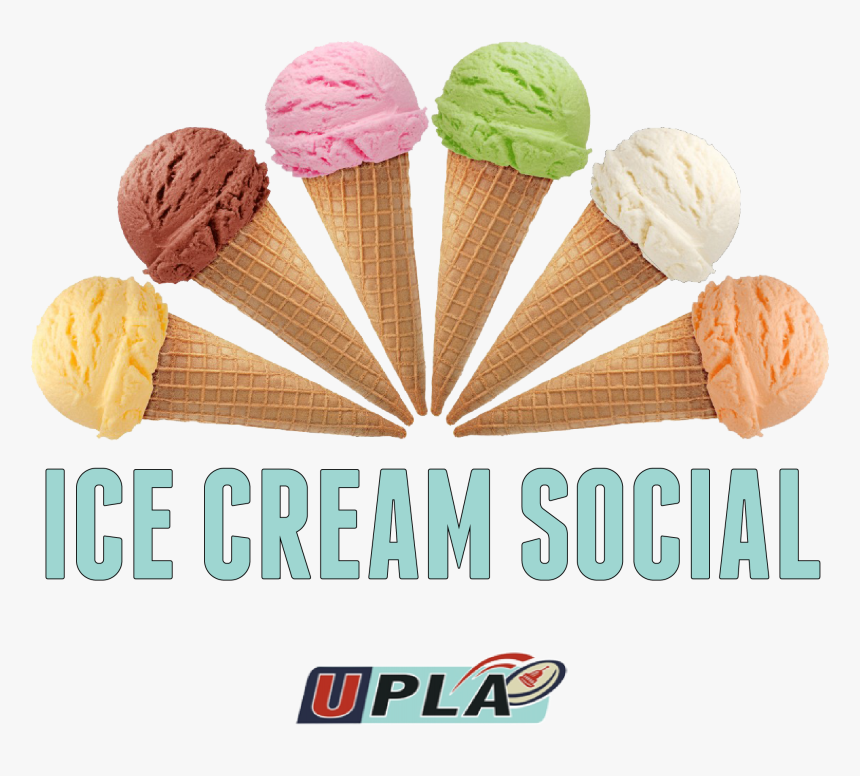 Photo For Ice Cream Social - 5 Ice Cream Cones, HD Png Download