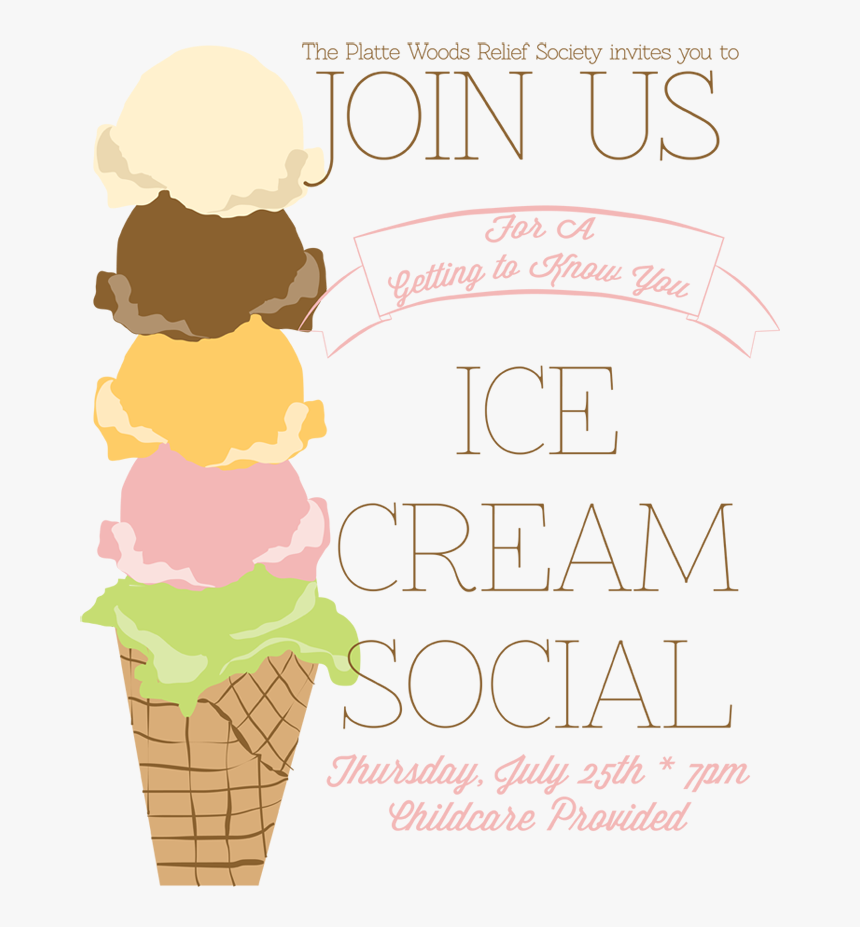 Ice Cream Social Flyer Template Detrester