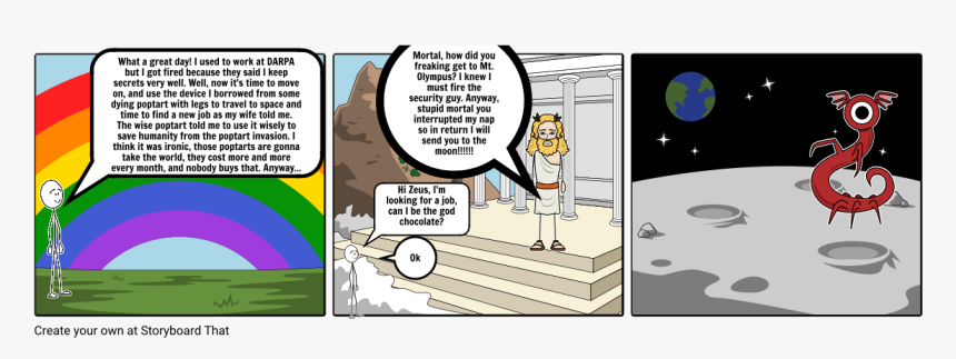 Storyboard Choose Your Own Adventure Format, HD Png Download