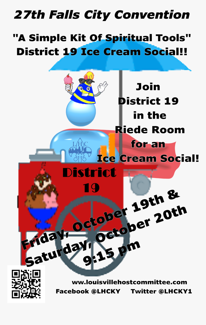 Ice Cream Social - Cartoon, HD Png Download