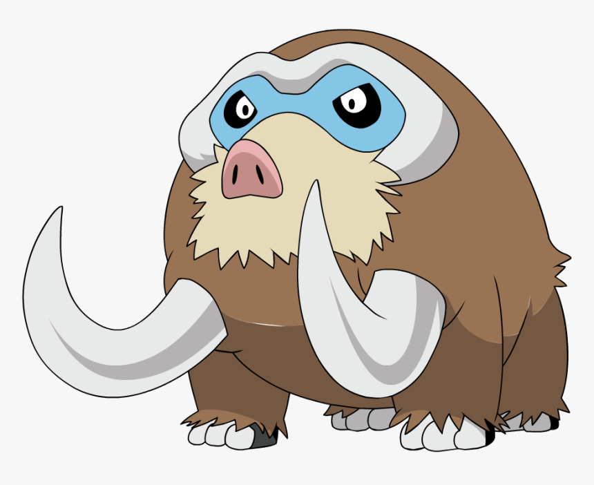 Break The Ice - Pokemon Mamoswine, HD Png Download