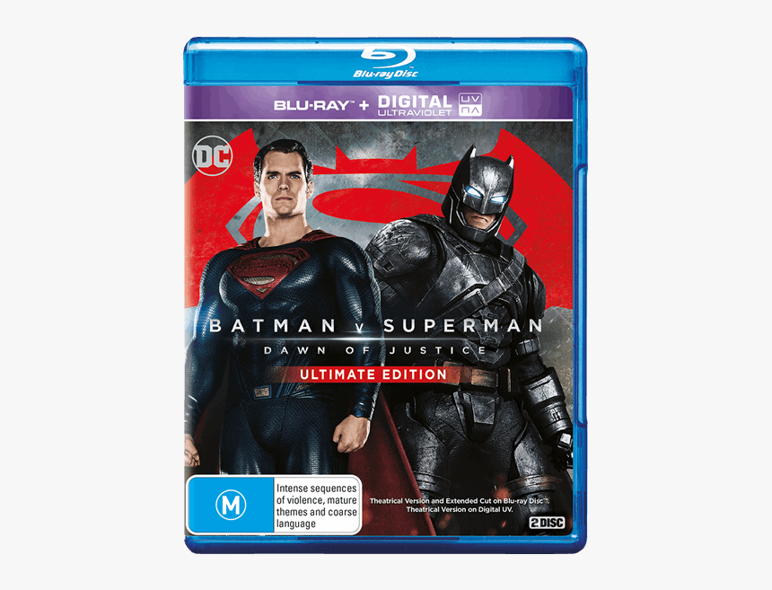 Batman V Superman Blu Ray, HD Png Download