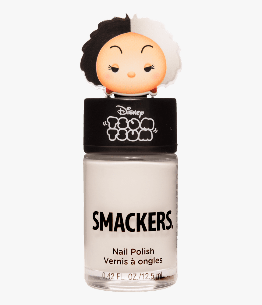 Smackers Tsum Tsum Nail Polish Cruella In Wickedly - Lip Balm Vilãs Disney, HD Png Download
