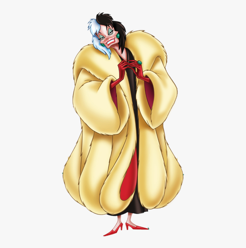 Disney Characters Cruella Deville, HD Png Download