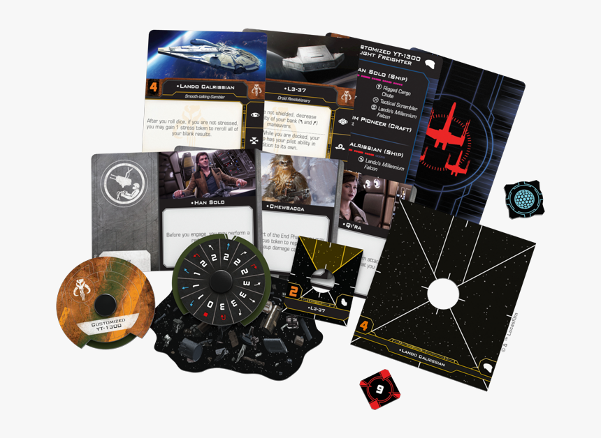 X Wing 2.0 Millennium Falcon, HD Png Download