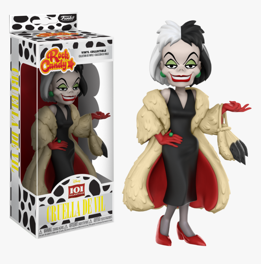 Funko Rock Candy Cruella De Vil, HD Png Download