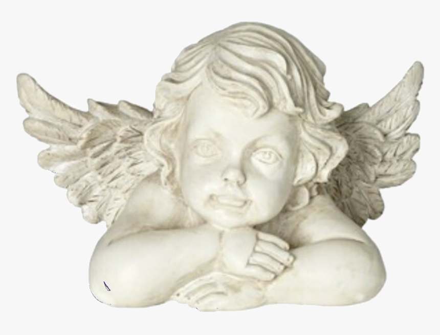 #angelstatue #angel #angelaesthetic #aesthetic #statue - Statue Aesthetic Png Transparent, Png Download