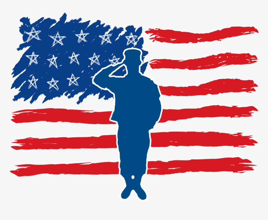 Hand Drawn American Flag, HD Png Download