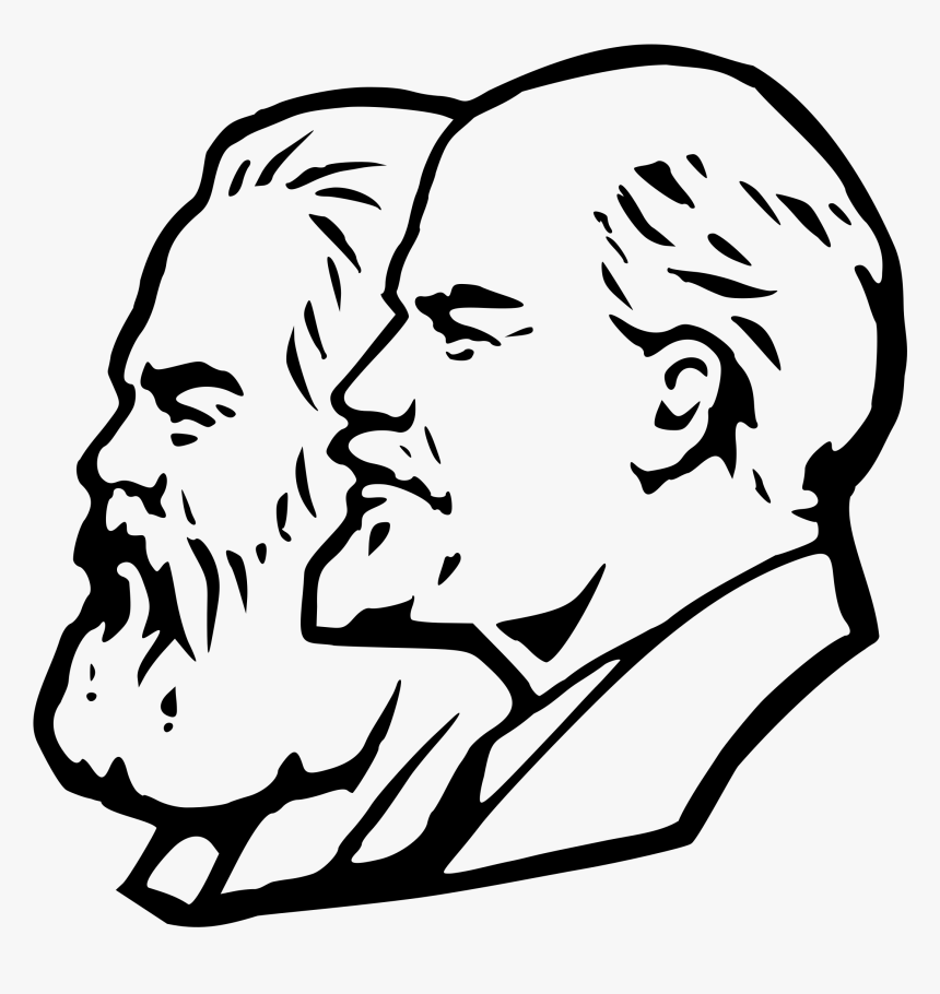 Marx Y Lenin Png, Transparent Png