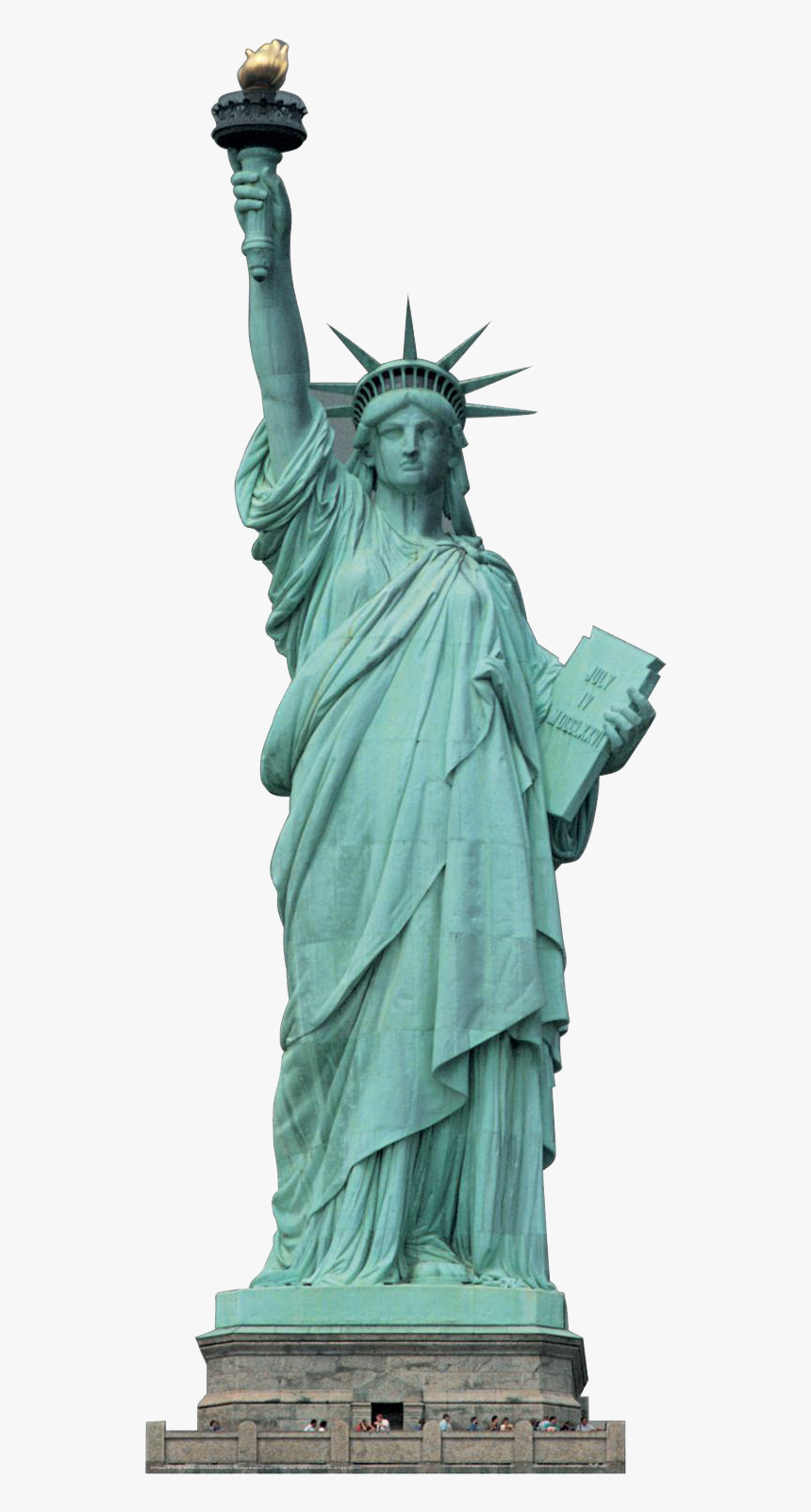 Statue Of Liberty Png - Statue Of Liberty Blank Background, Transparent Png
