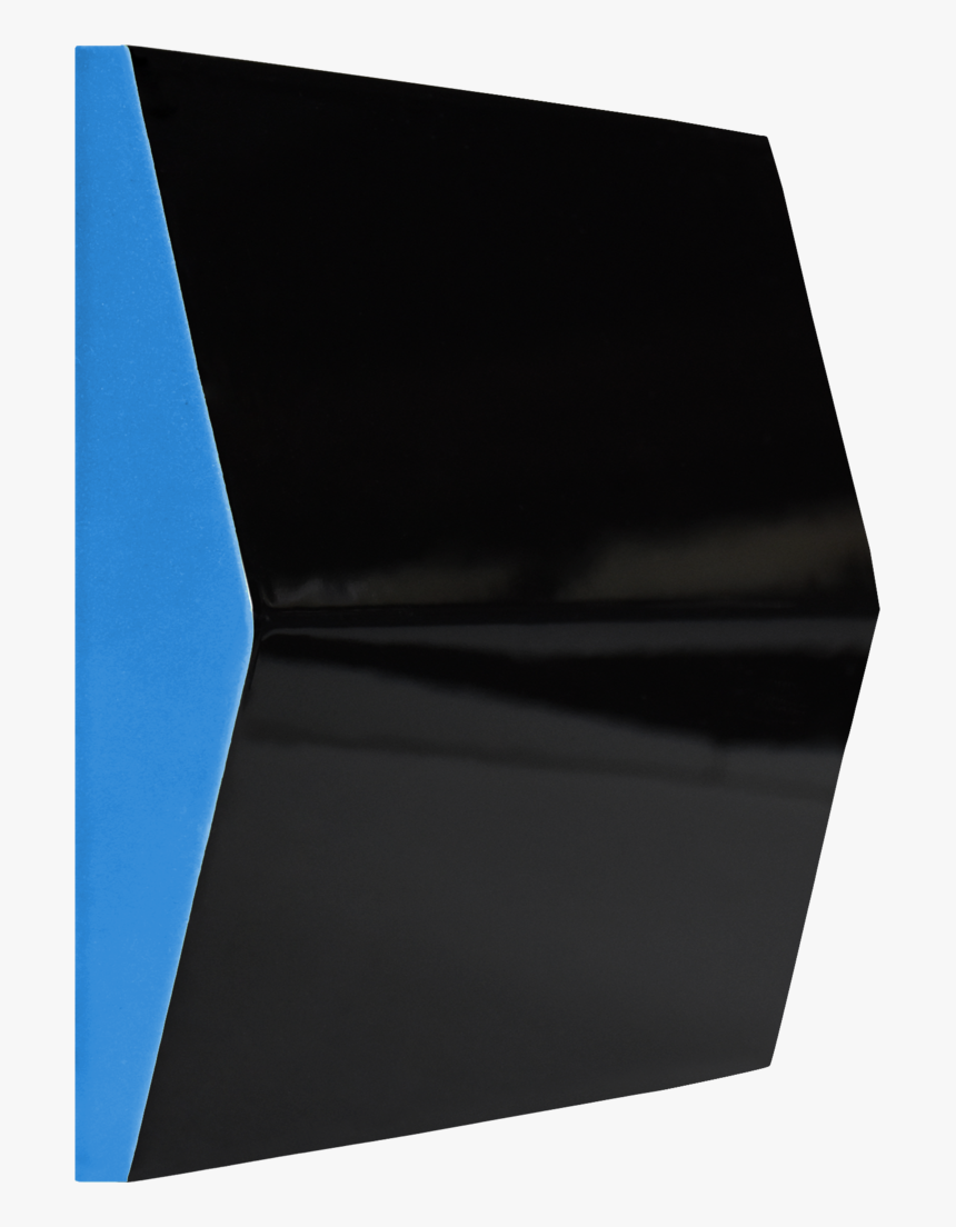 Night Lights Central Decor Black With Blue 15 Cm X - Wood, HD Png Download