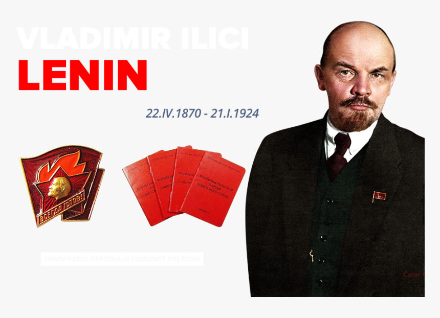 Vladimir Ilici Lenin - Vladimir Lenin, HD Png Download