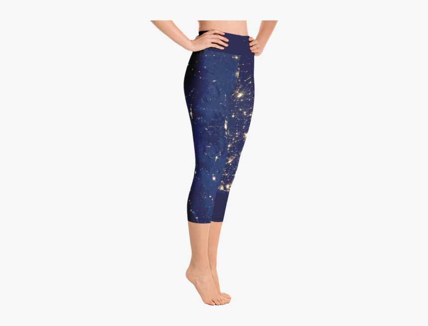 Black And Rose Gold Leggings, HD Png Download