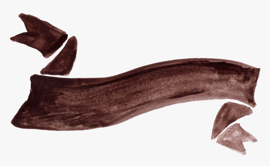 Watercolor Banner - Melee Weapon, HD Png Download