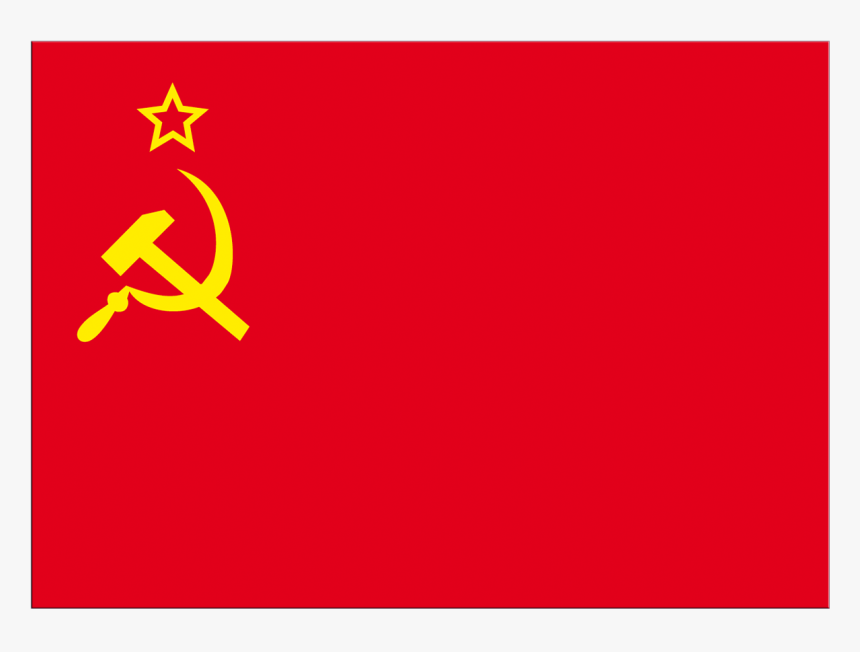 Soviet Flag Png - Coquelicot, Transparent Png