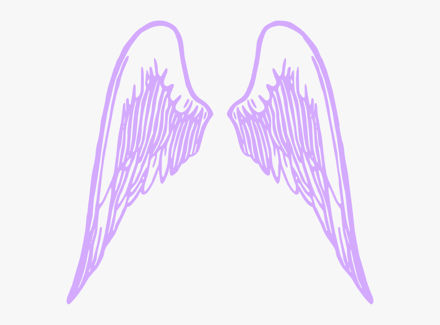 Purple Wings Png, Transparent Png