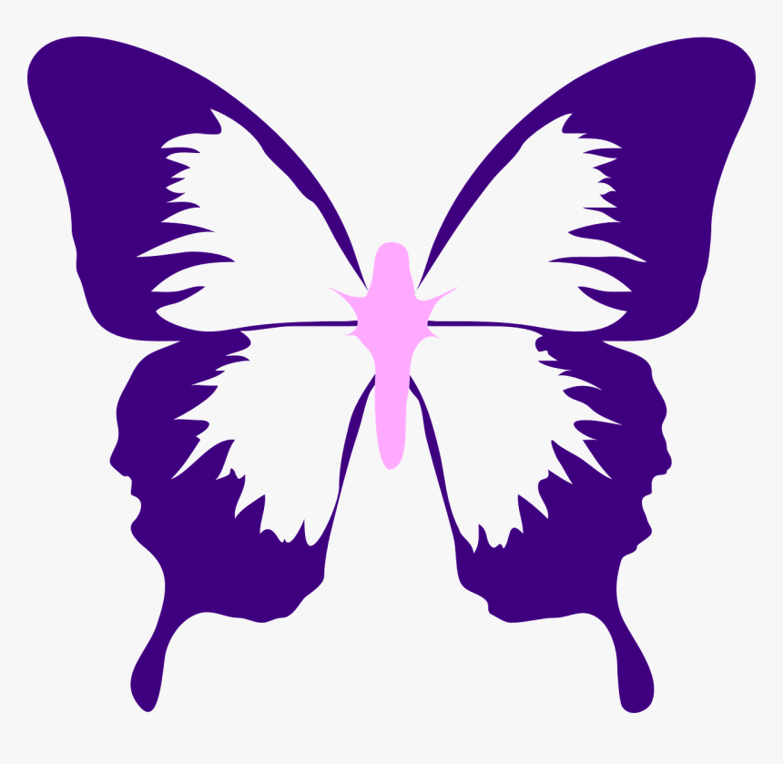 Purple Wings Png, Transparent Png