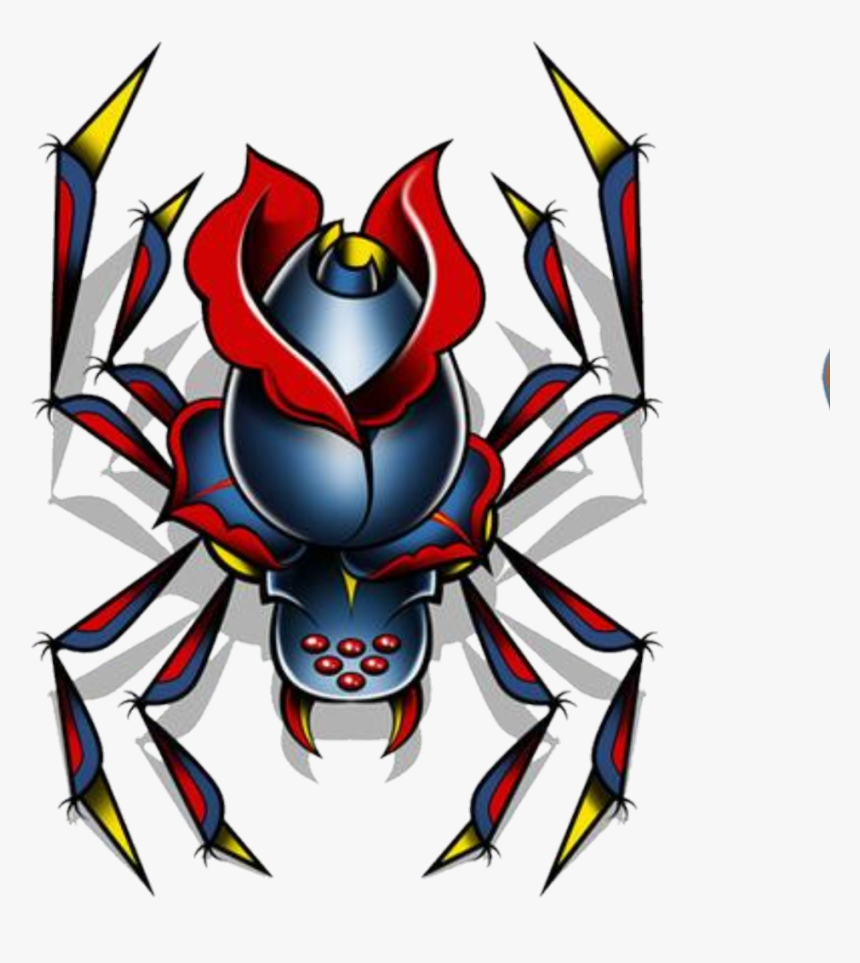 #spider #tattoo, HD Png Download