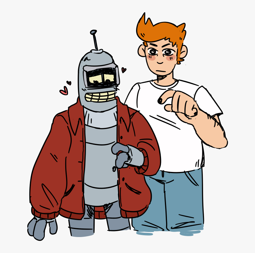 #futurama #frender #philippjfry #fry #bender, HD Png Download