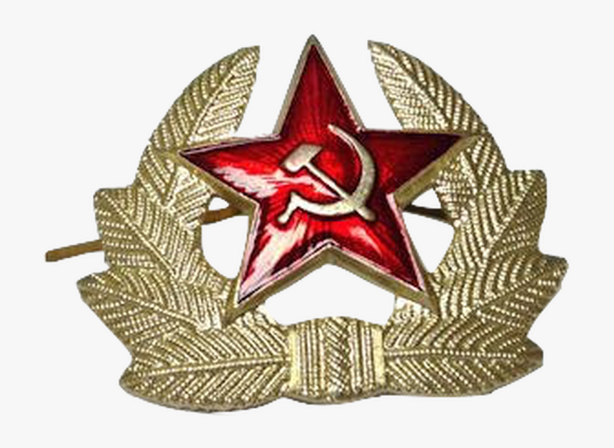 Russian Soviet Red Army Ussr Kokarda Hat Badge, HD Png Download