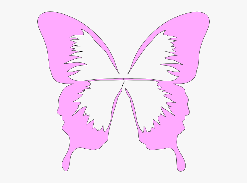 Butterfly Wings Clip Art At Clker, HD Png Download