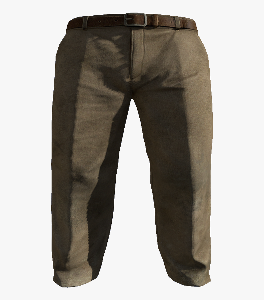 Beige Slacks Pants Model, HD Png Download