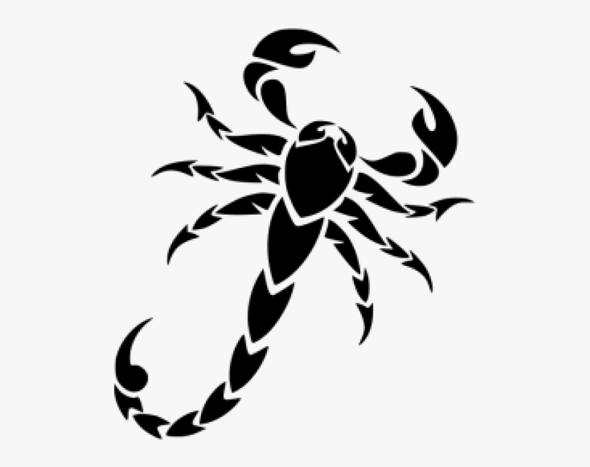 Transparent Scorpion Clipart Black And White, HD Png Download