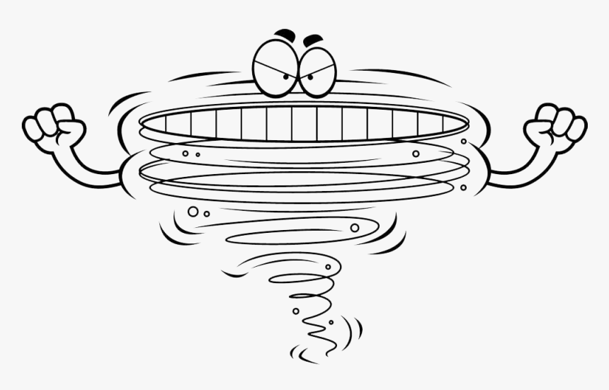 Tasmanian Devil Tornado Cartoon, HD Png Download