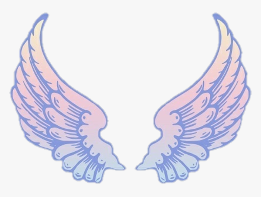 #tumblr #overlay #wings #alas #lila #morado #purple, HD Png Download