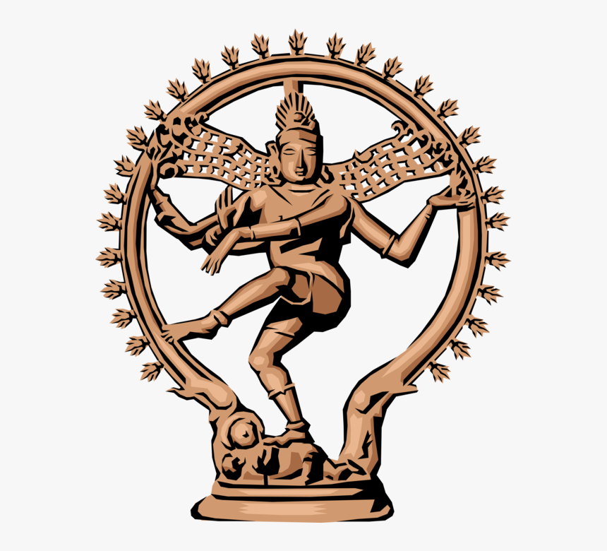 Vector Illustration Of Cosmic Dancer Shiva The Auspicious, HD Png Download