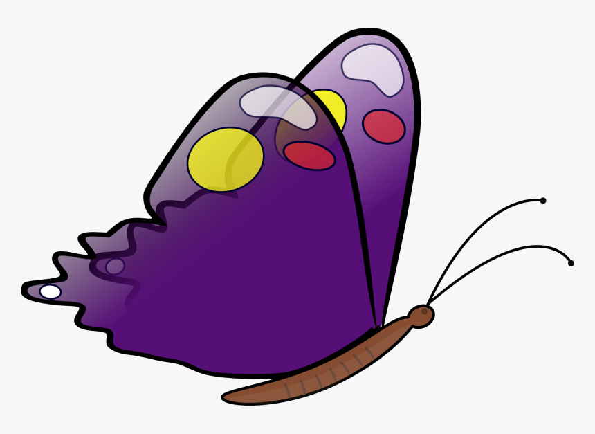 Butterfly Pattern Purple Free Picture, HD Png Download