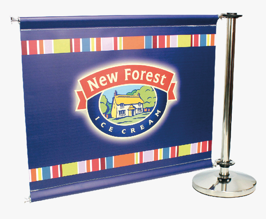 Stainless Steel Café Double Cross Rail Barrier System, HD Png Download