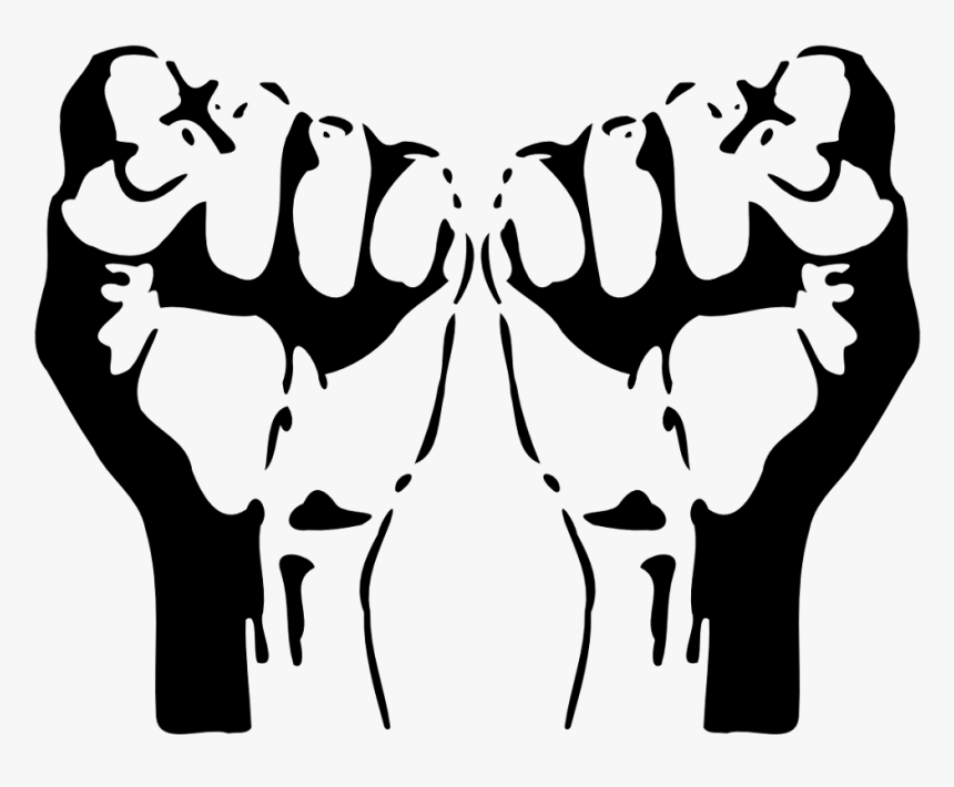 Raised Fist 1968 Olympics Black Power Salute Clip Art, HD Png Download