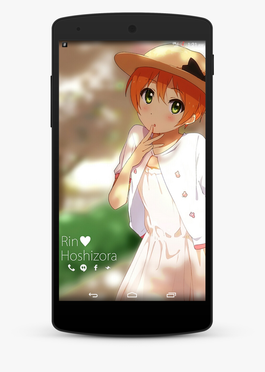 Rin Hoshizora Png, Transparent Png