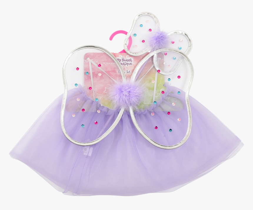Msb Fairy Set, Purple, Wand/wings/tutu, Purple, Large, HD Png Download