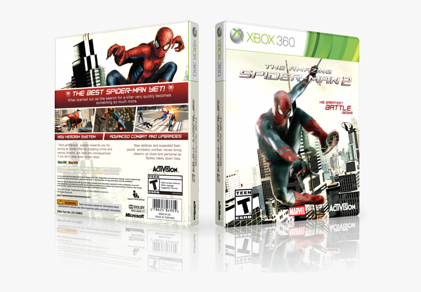 The Amazing Spider-man 2 Box Art Cover, HD Png Download