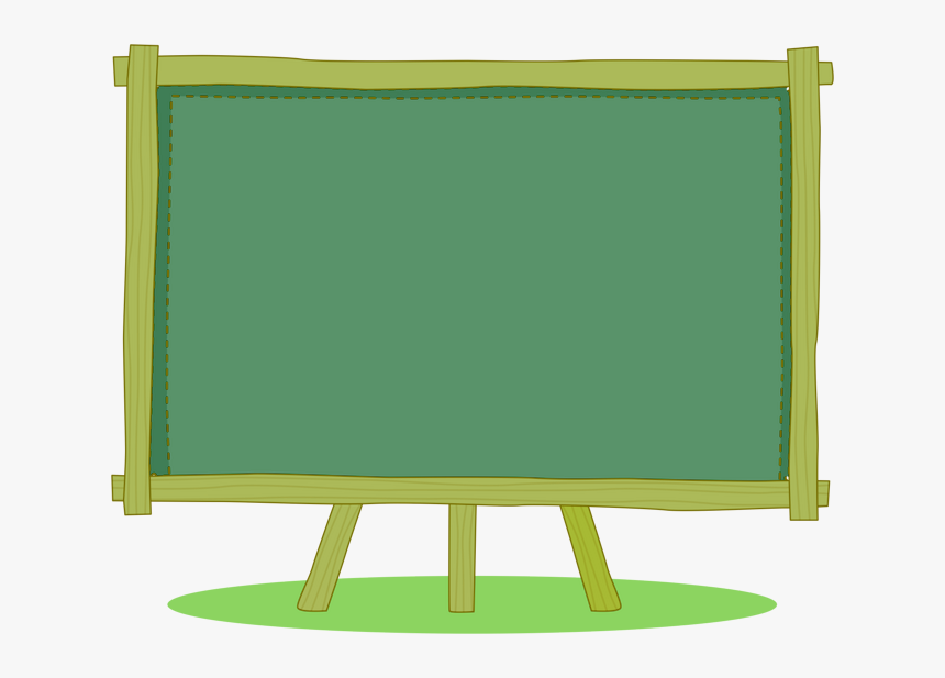 Green Chalkboard Png, Transparent Png