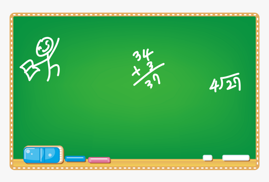 Clip Art Chalkboard Vector, HD Png Download