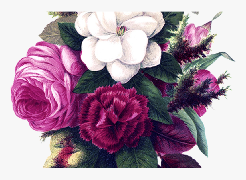 Collection Of Free Drawing Flowers Vintage Flower Download, HD Png Download