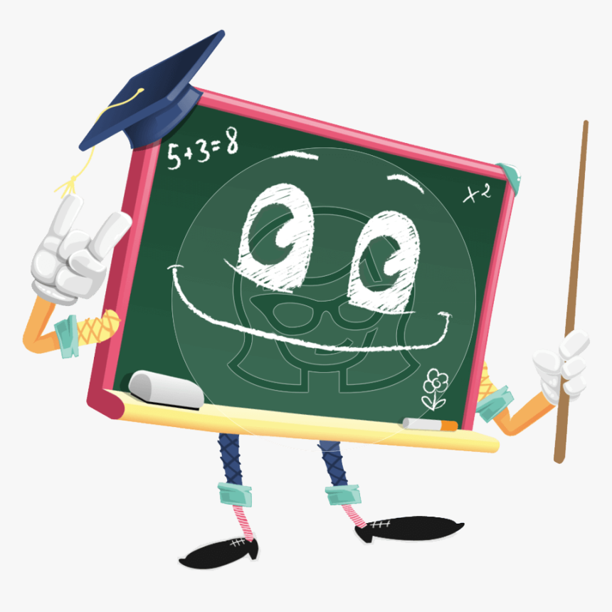 Greeny The Chalkboard, HD Png Download