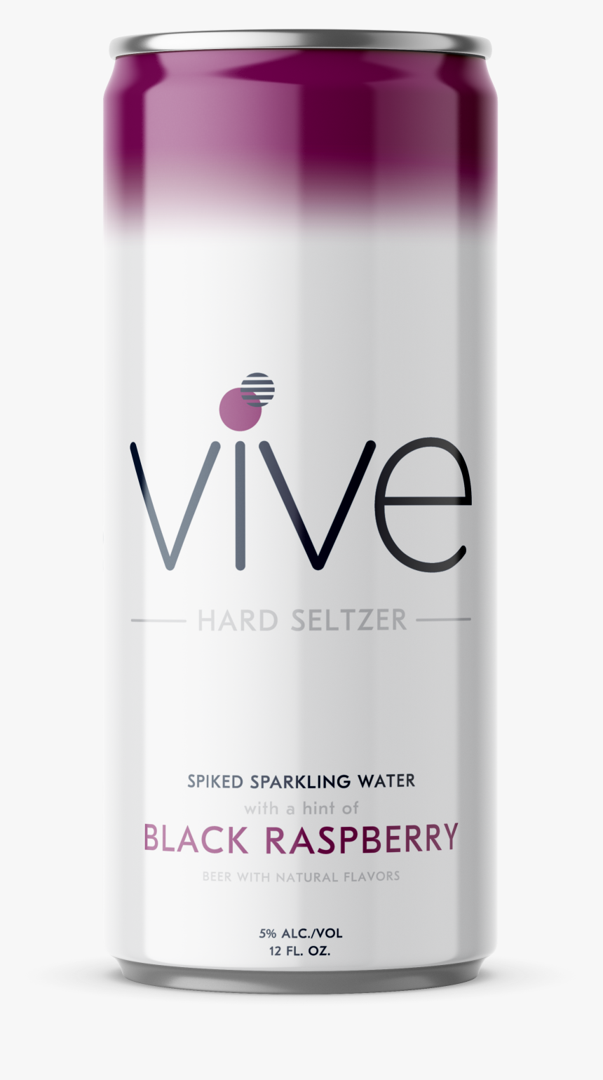 Vive Hard Seltzer Black Raspberry Can, HD Png Download