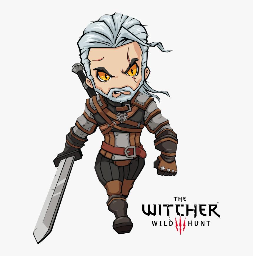Geralt Of Rivia Png, Transparent Png
