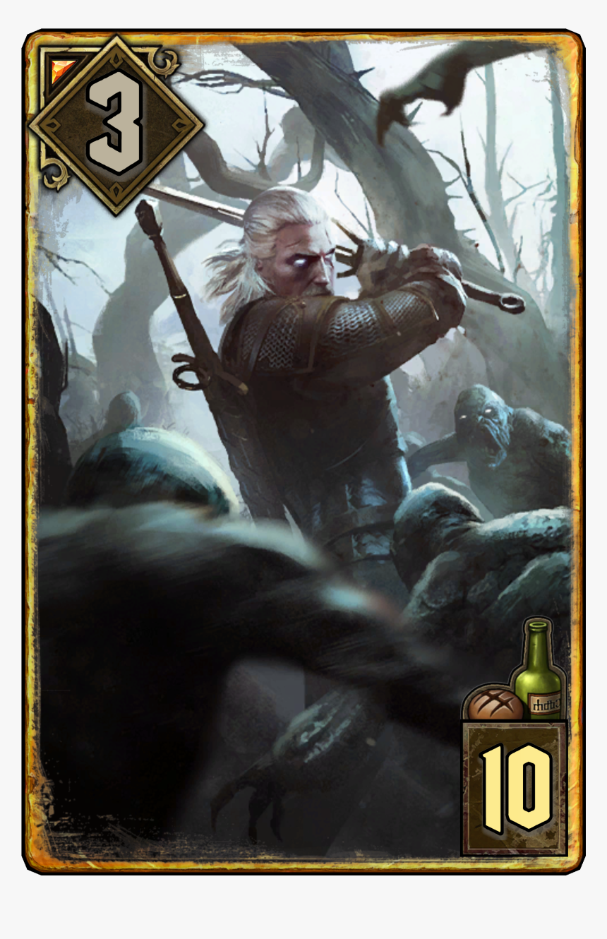 Geralt Of Rivia Png, Transparent Png